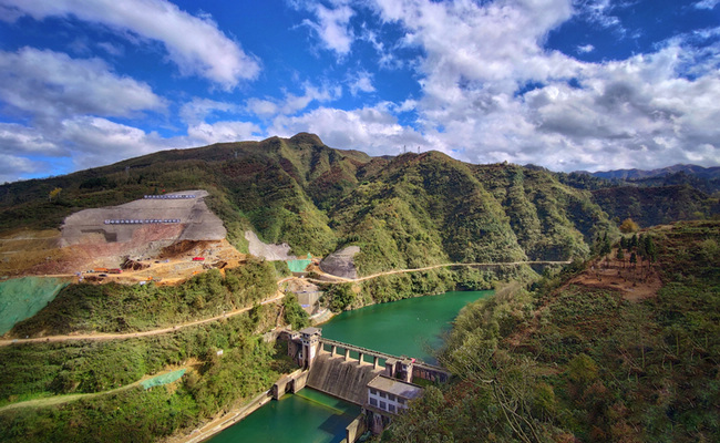 在建的鳳山水庫