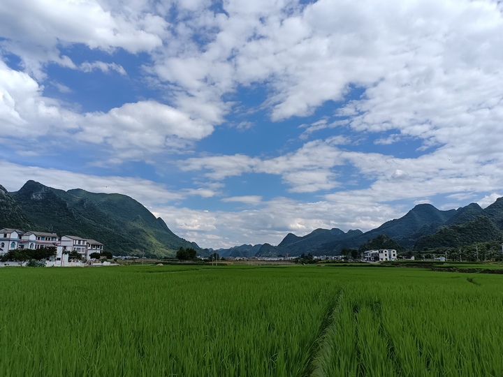 萬(wàn)峰林美景。